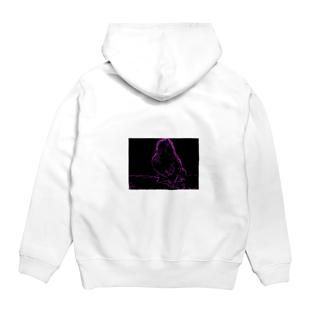 ポメラニアン倶楽部のポメラニアン Hoodie:back