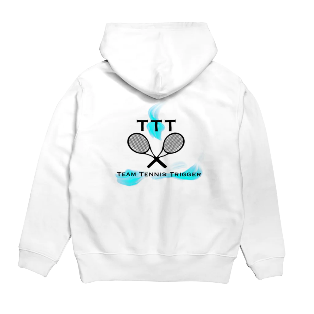 そえじーテニスコーチのTTTカラフル Hoodie:back