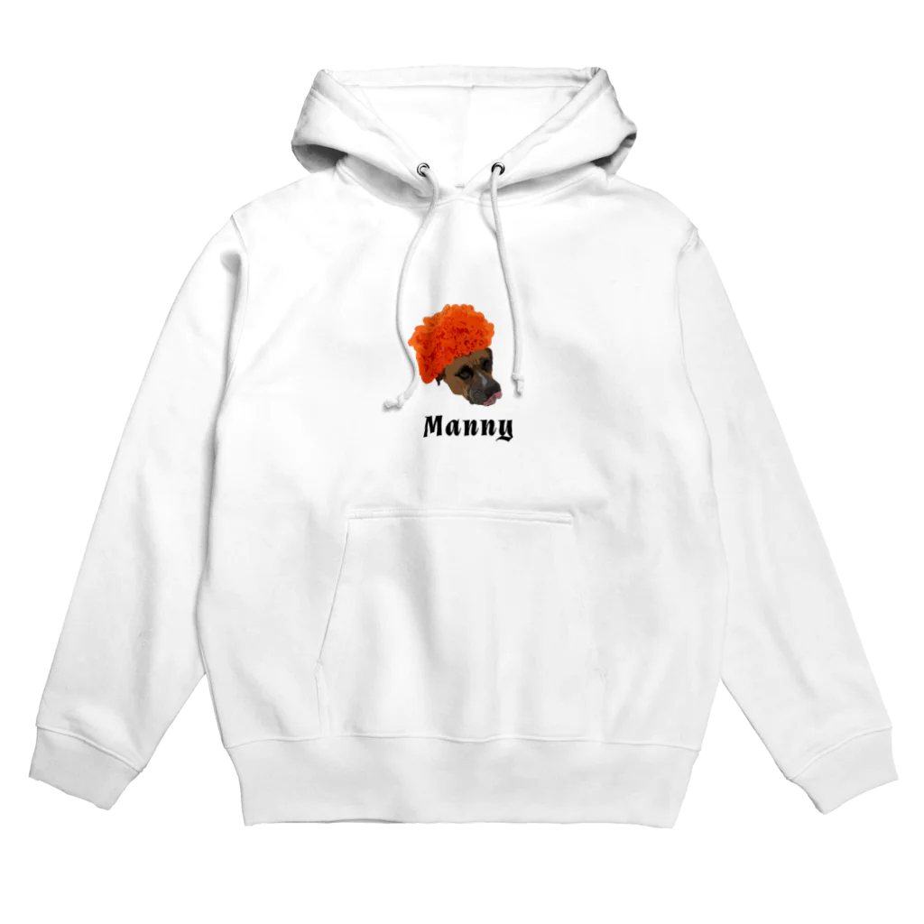 P-Dogのアフロマニィーブラック Hoodie