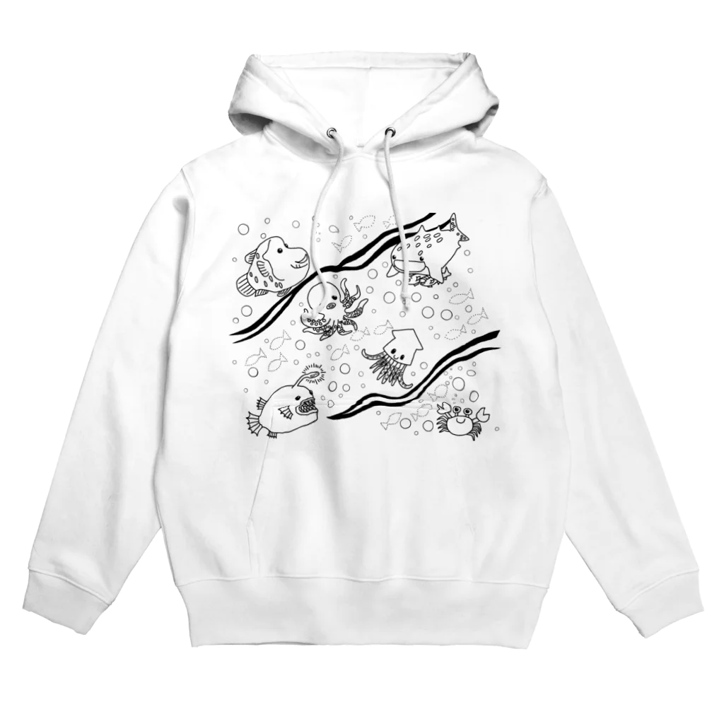 あしゅくまの海の仲間 Hoodie