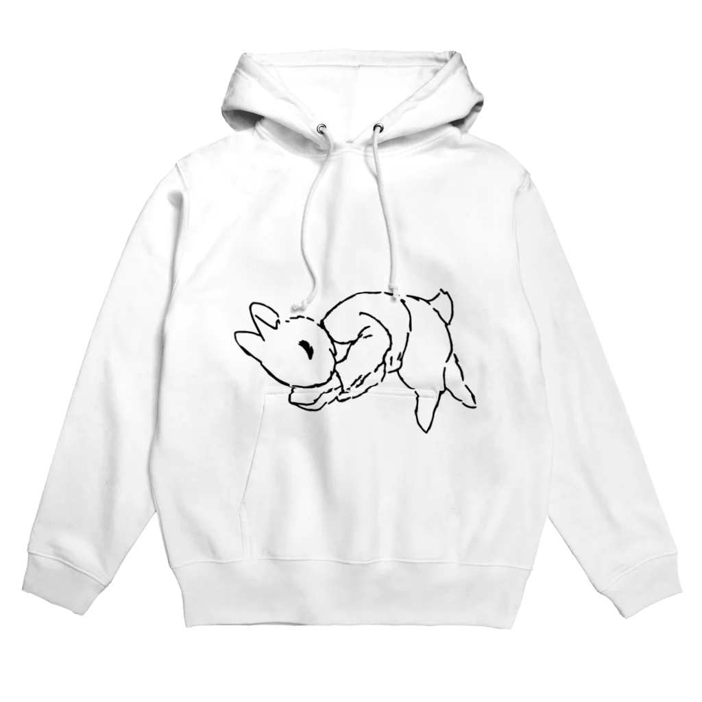 AngelRabbitsのうさぎむすこ（黒６） Hoodie