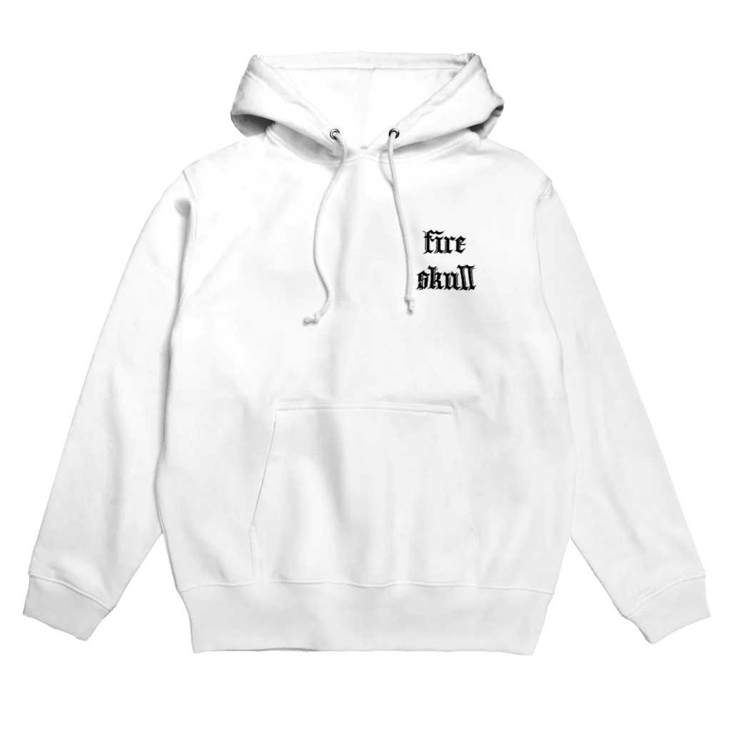 薈.collectionのFire  skull Hoodie