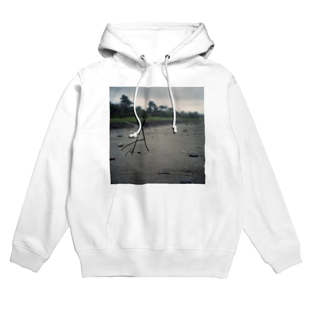 すずめのseaside gray Hoodie