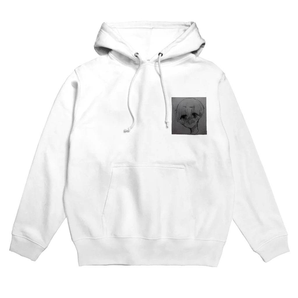 メンヘラ子ちゃんサブカル天使の後悔くん Hoodie