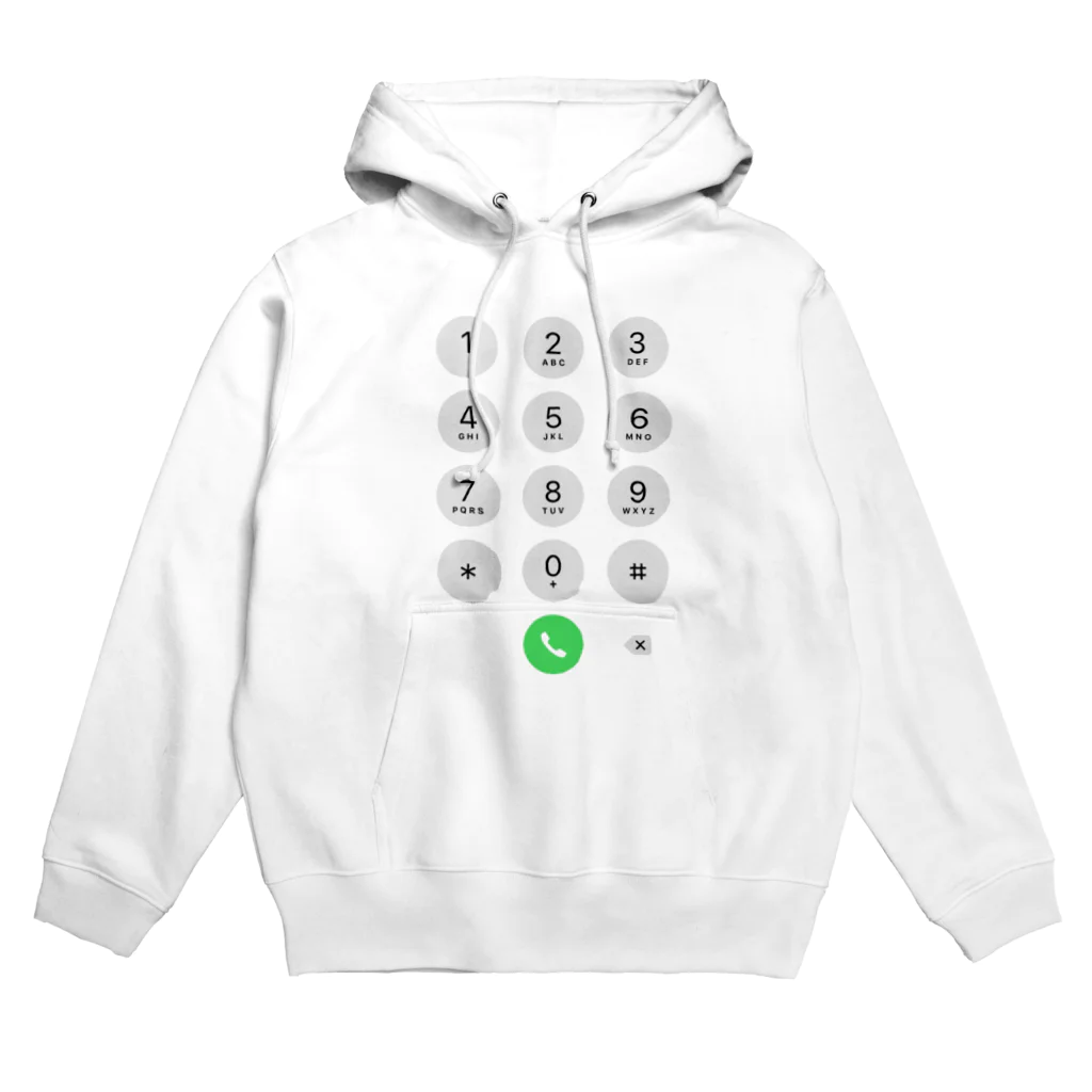 ジャパニーズドリームのiPhone電話キーパッド Hoodie