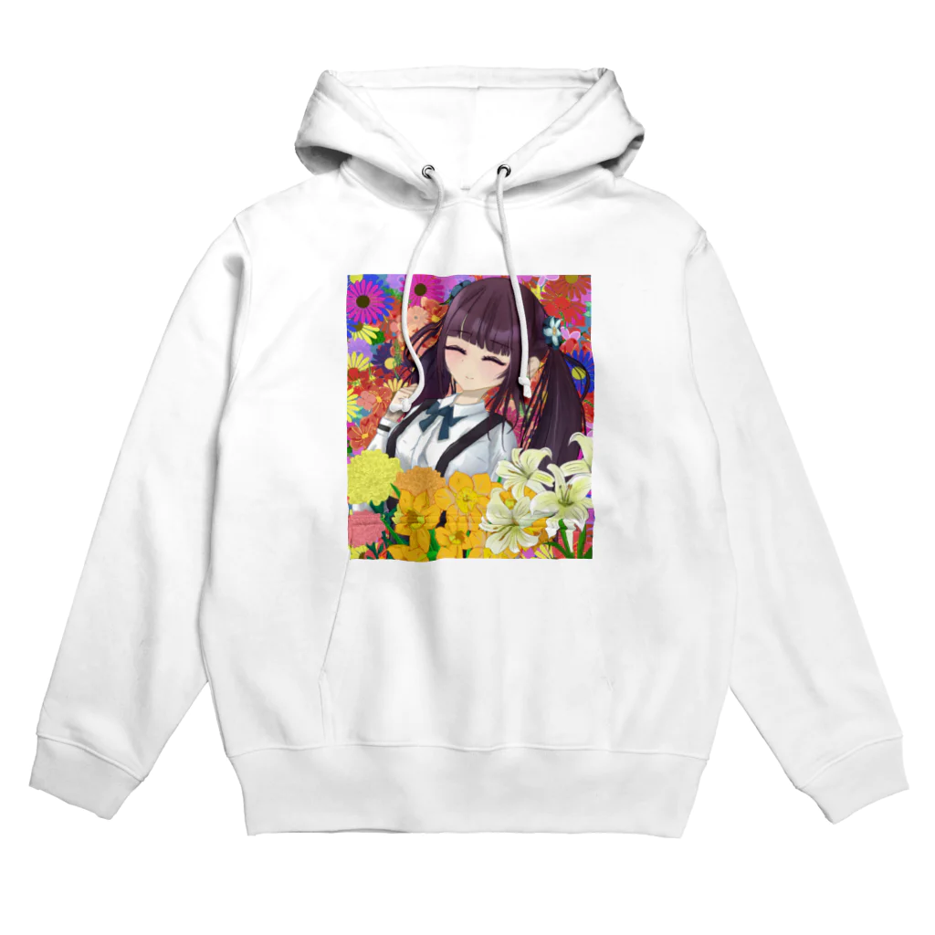 chicodeza by suzuriの花の女の子 Hoodie