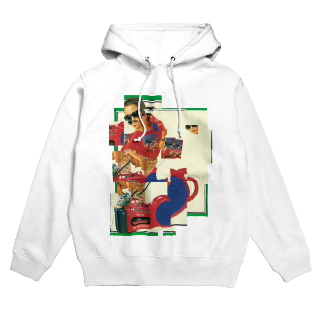 parking_techniqueのスカルプチャーboy Hoodie