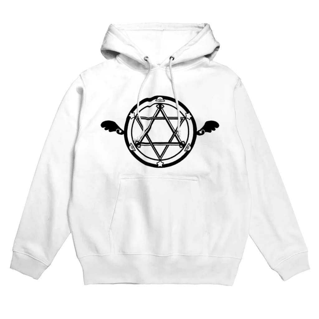 巷のアザラシ屋さんのアザラシ魔法陣 Hoodie