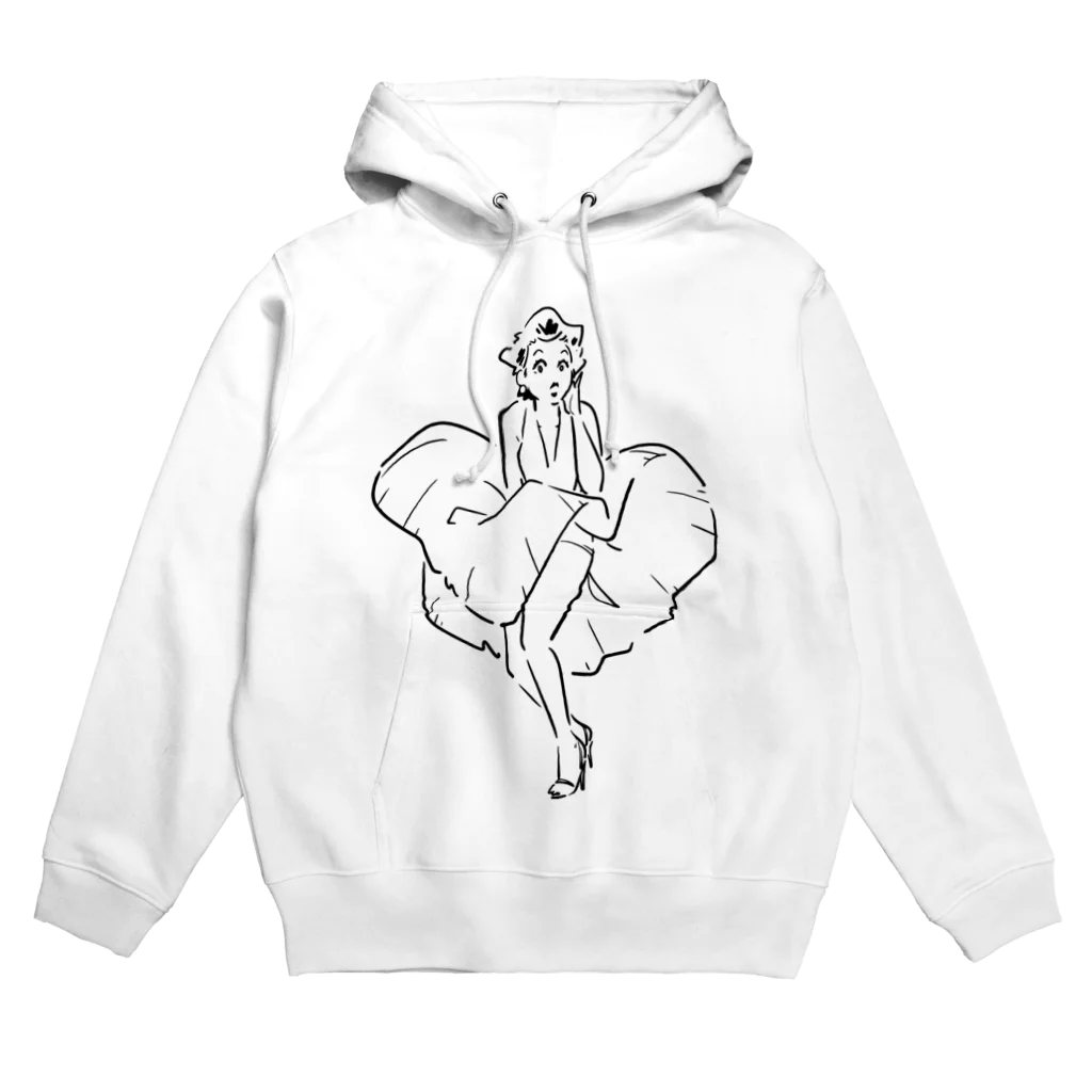 山形屋米店のマリリン・モンロー（Marilyn Monroe) Hoodie