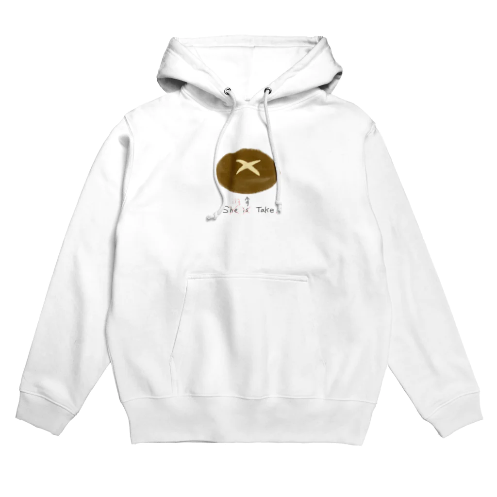 おぎそあやかのシイタケのつづり Hoodie