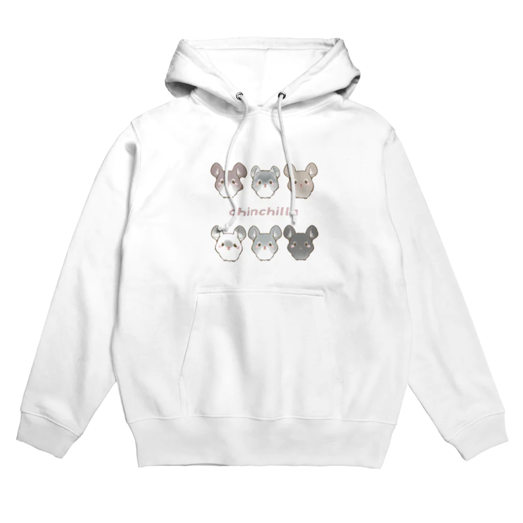 moca's  atelierのポップコーンチンチラ Hoodie