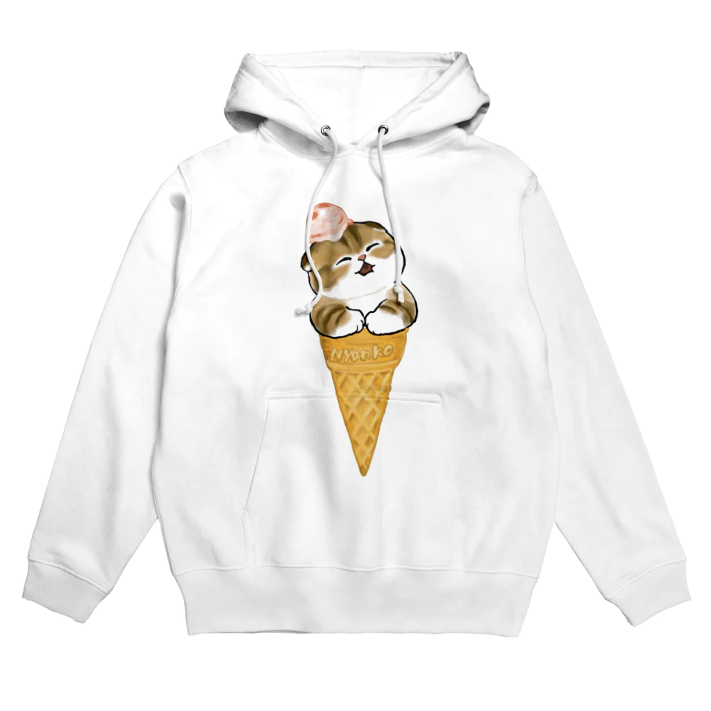 mofusandのアイスにゃん Hoodie