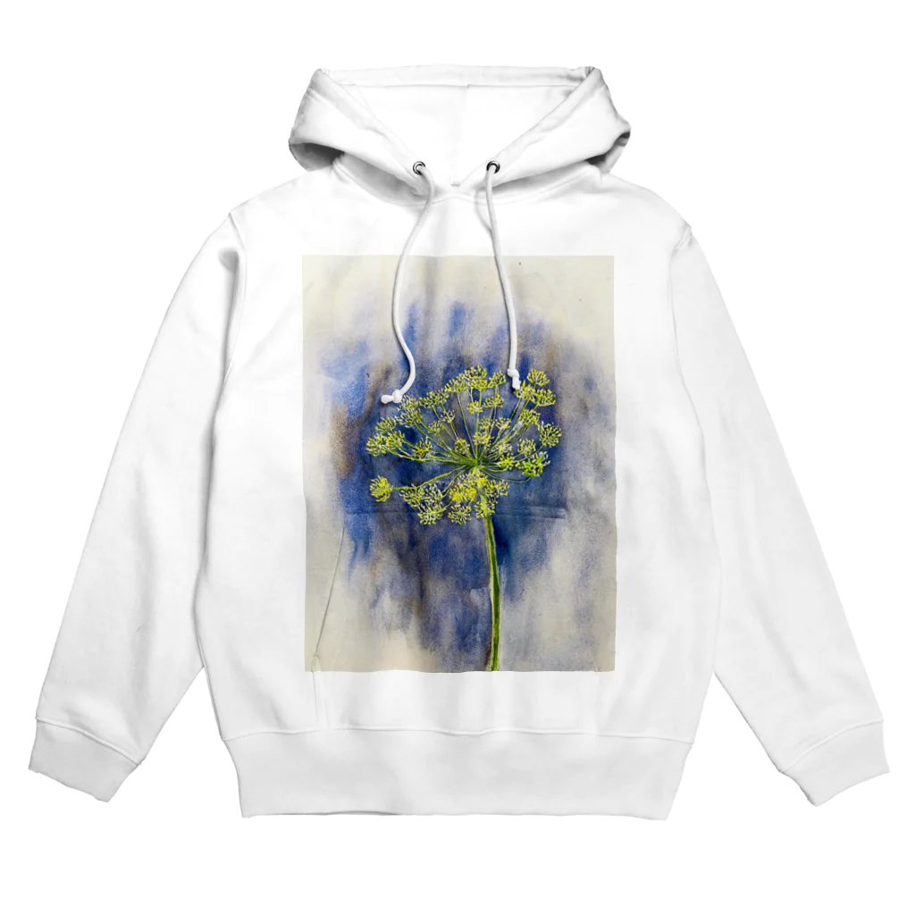 あおニャーマンの植物画着彩2 Hoodie