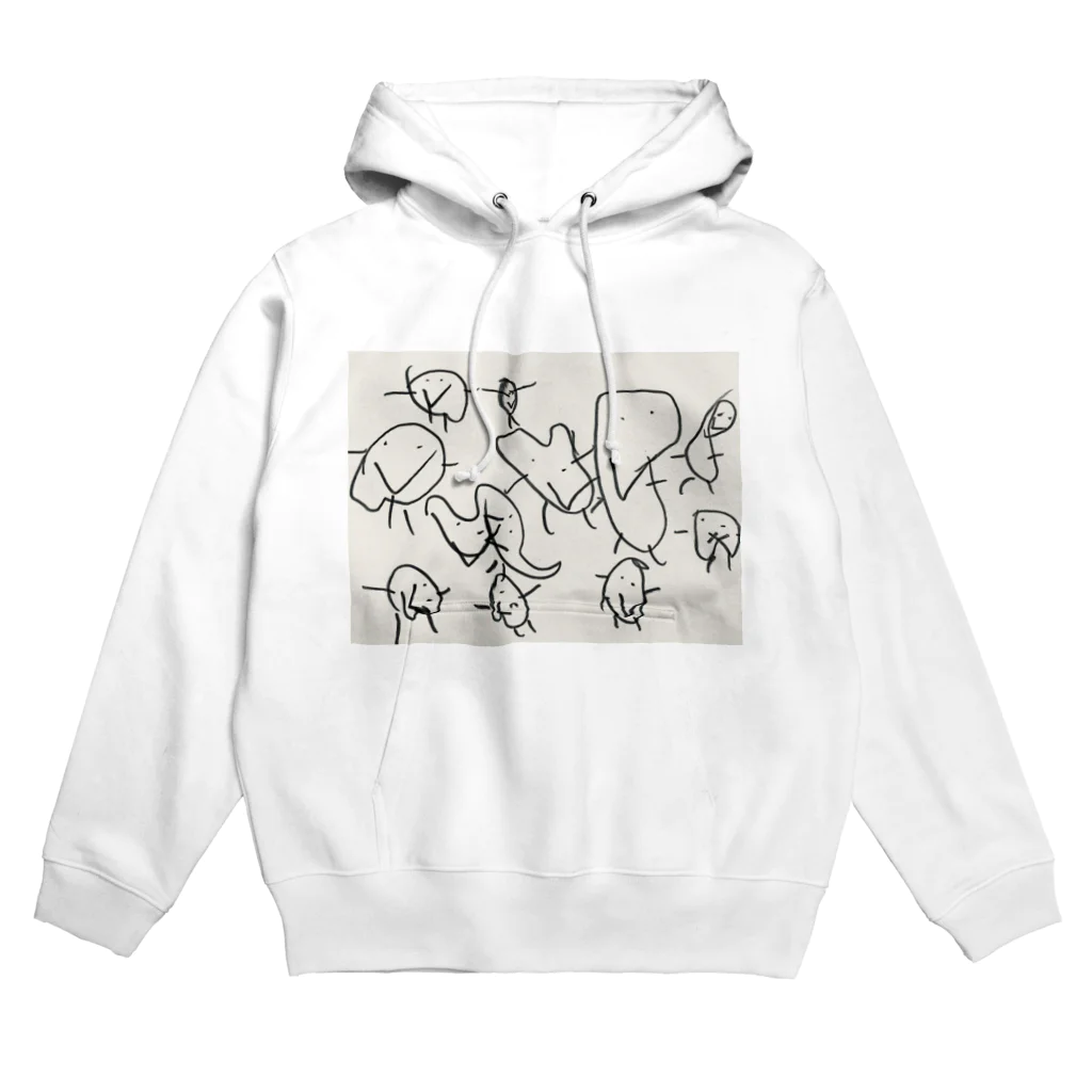 餅の山美術館の芋たち Hoodie