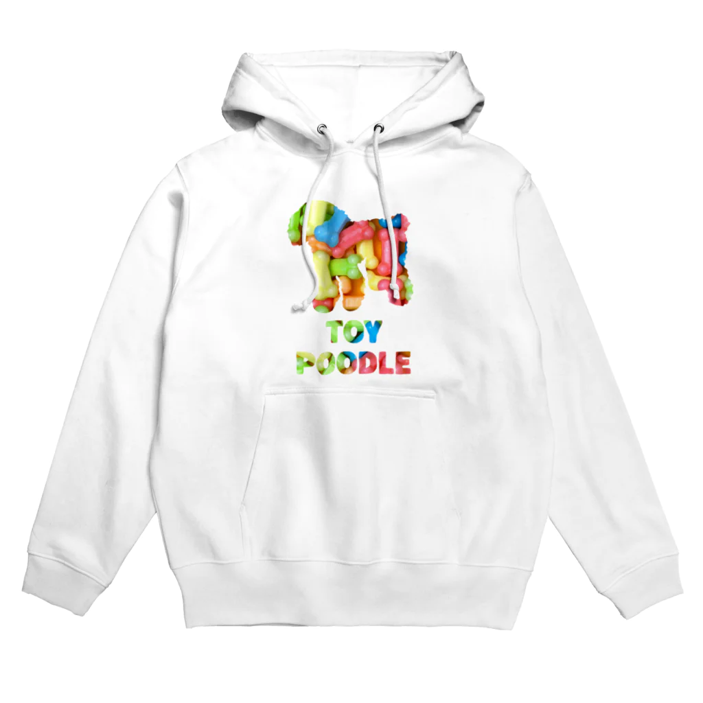 onehappinessのトイプードル　骨ガム Hoodie