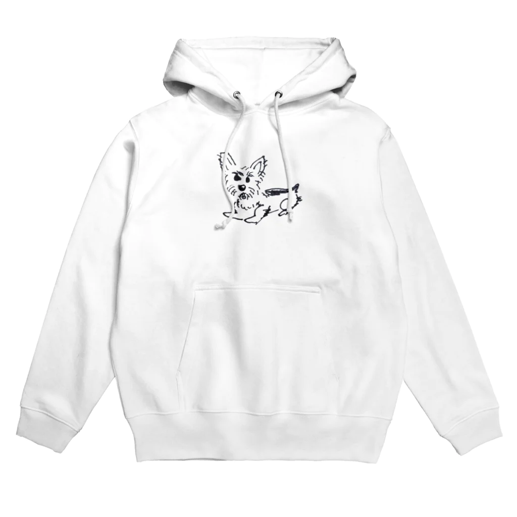 Makoto_Kohaneのシンプルヨーキー Hoodie