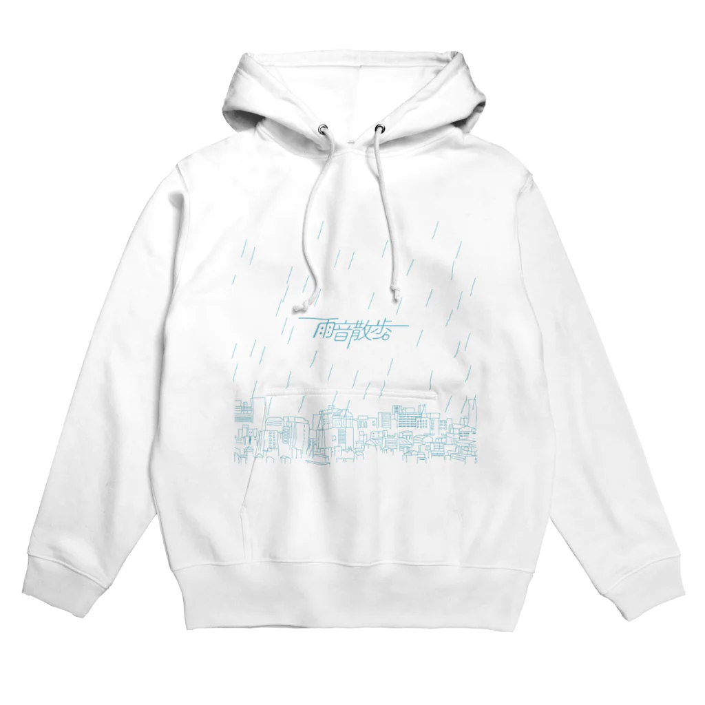 TAISHA STUDIOの雨音散歩。街並み Hoodie