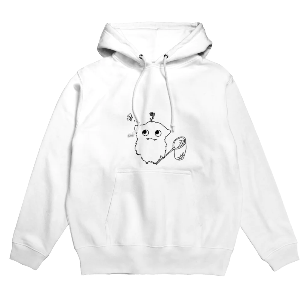 もふもふもんすたぁのもふもふもんすたぁとちょうちょ Hoodie