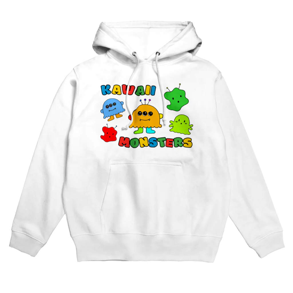 ♡Kawaii♡モンスター SHOPのKawaii Monsters | カラフルポップロゴ ver. Hoodie