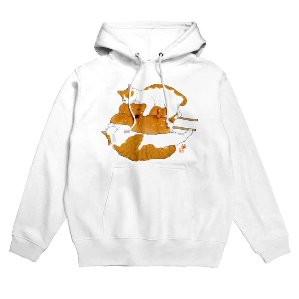 元祖ふとねこ堂のお団子いくつ？ Hoodie