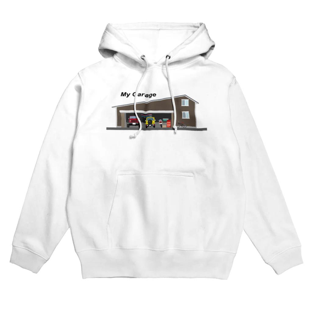 まんもすのマイガレージ Hoodie