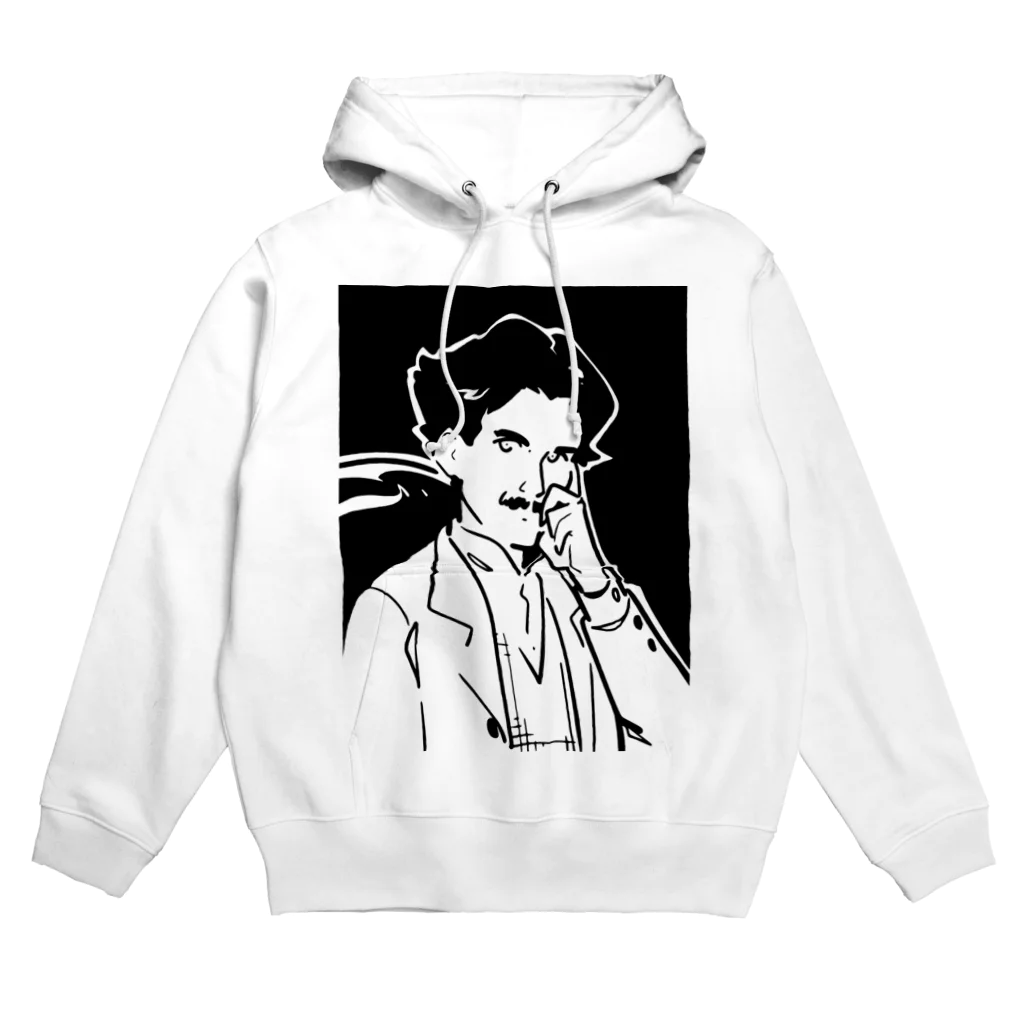 山形屋米店のニコラ・テスラ（Nikola Tesla） Hoodie