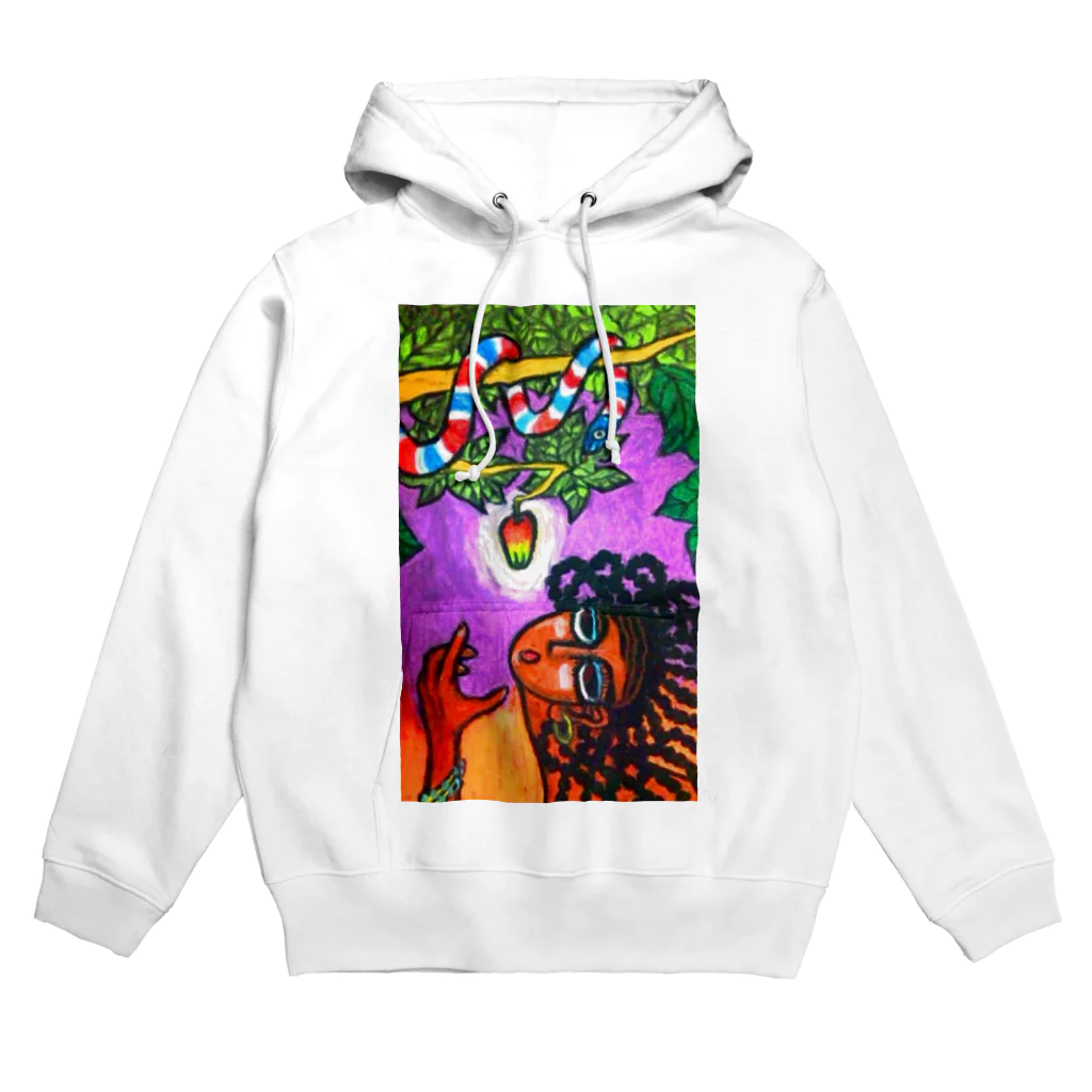 jangle juggler jaguarの知恵の実 Hoodie