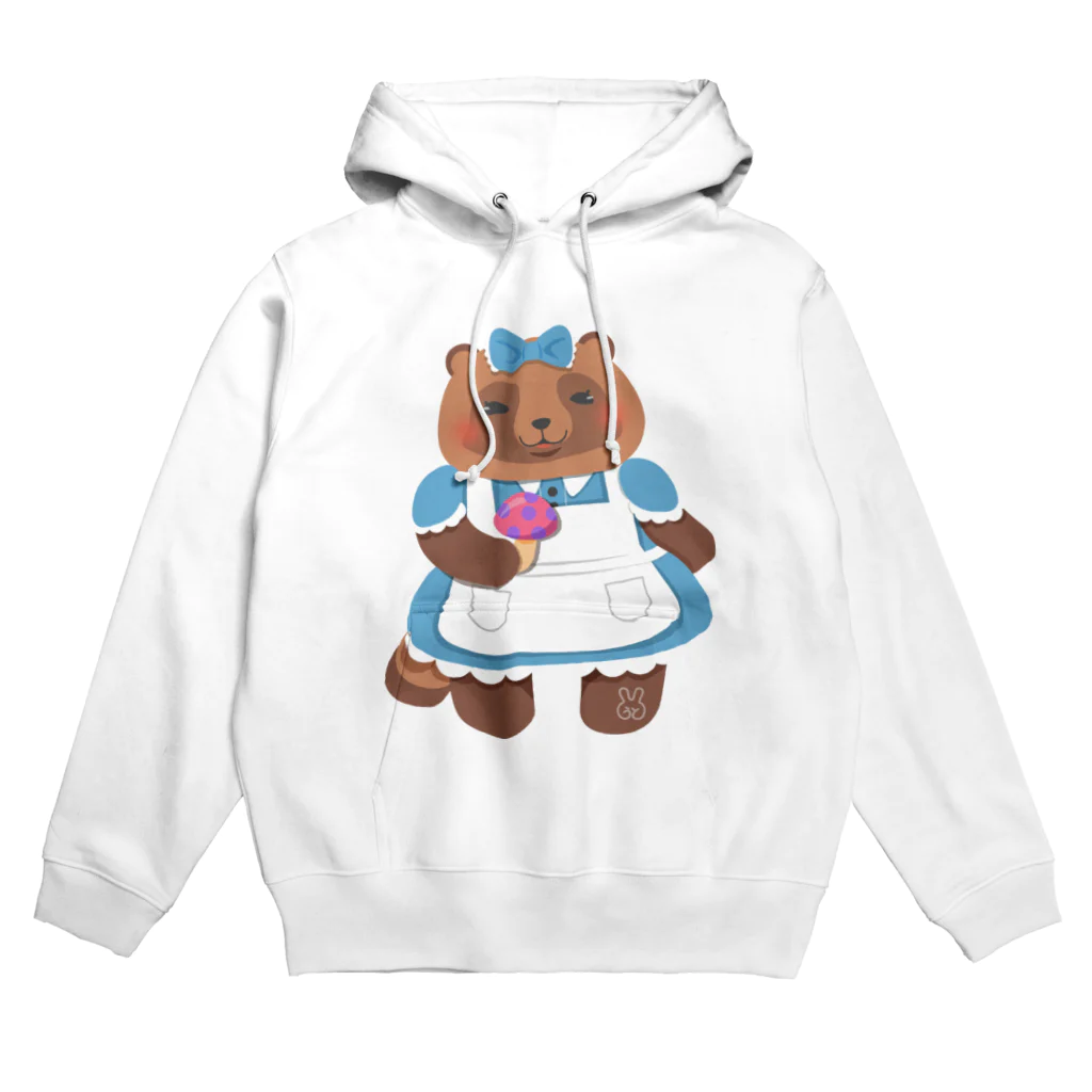 うとのぎゃらり〜🐰の不思議の国のたぬき　アリス Hoodie