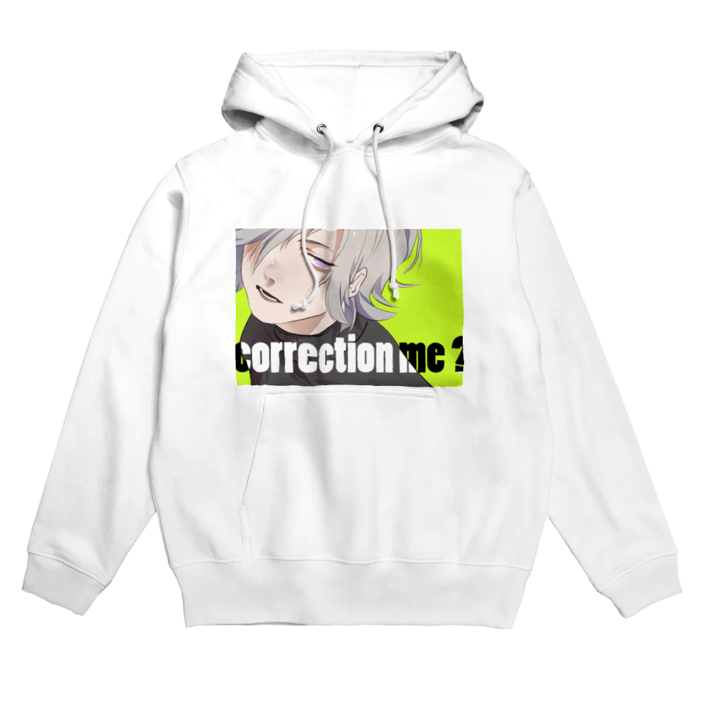 coRrectIon ME.のcorrection me？ Hoodie