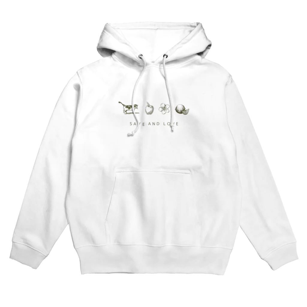 くろねこのてんのSAVE AND LOVE Hoodie