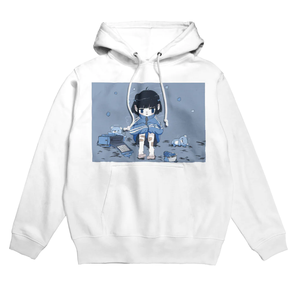 ﾊﾘｶﾞﾈのブルージャージ Hoodie