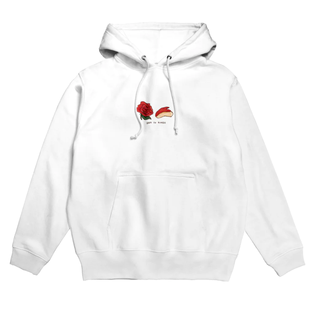 yokohama_hoshiのばらとりんご その2 Hoodie