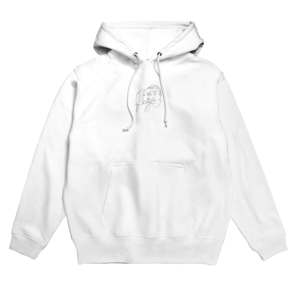 nailD.O.Gの憧れの2人 Hoodie