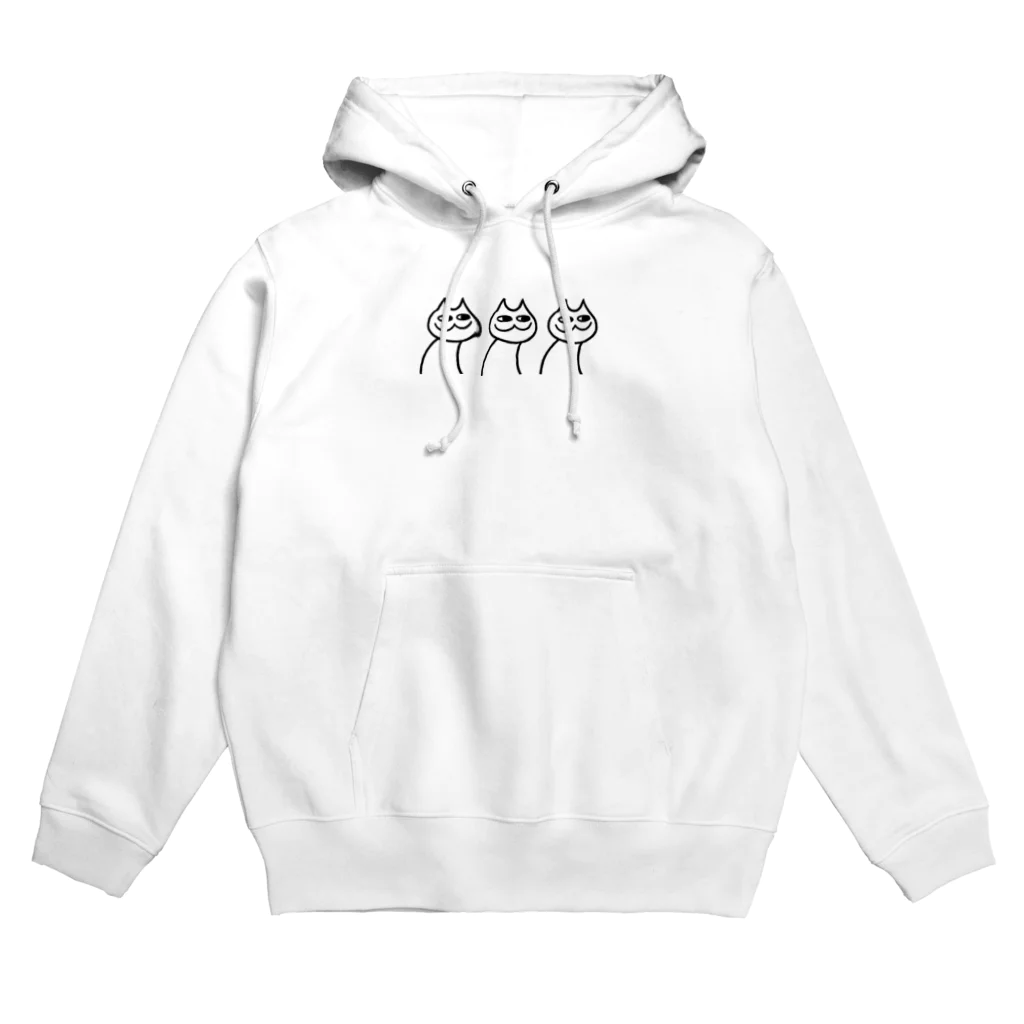 とっくねこSHOPのとっくねこ（三連） Hoodie