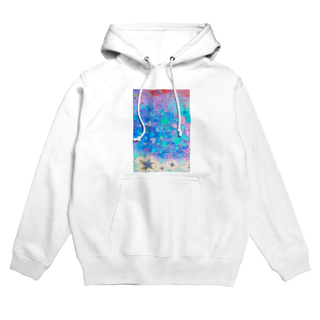 🐶シュナといろいろ🎨の⭐︎♡ (ブルー) Hoodie