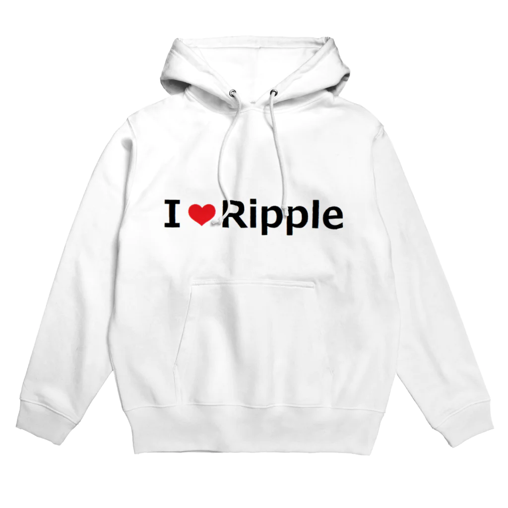 BBdesignのI Love Ripple パーカー