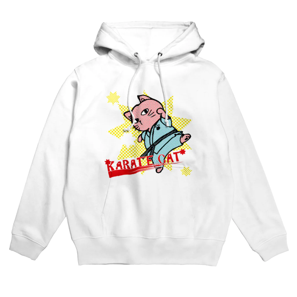 猫郎雑貨店の【猫郎雑貨店】KARATE　CAT Hoodie