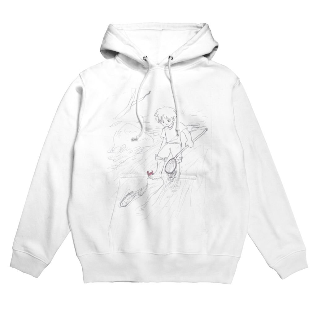 海洋生物KAWAIIの川遊び Hoodie