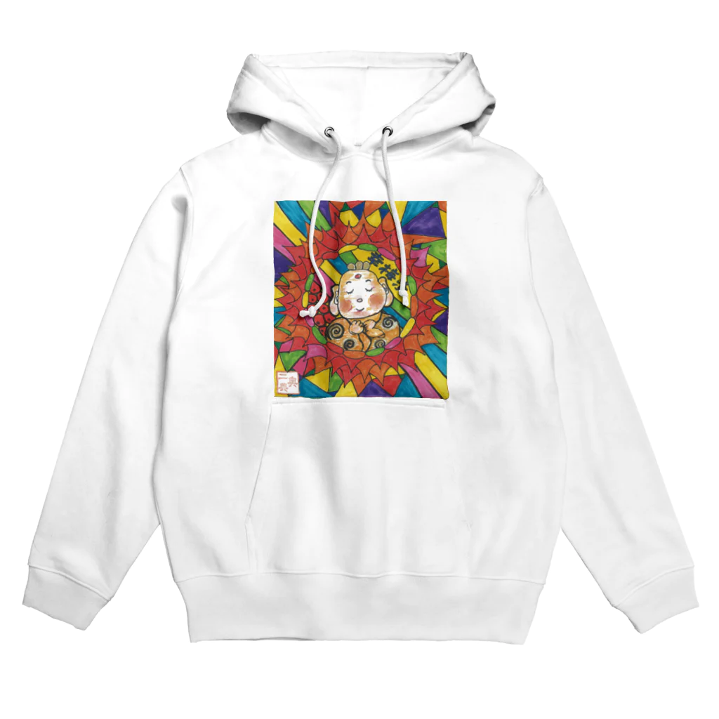 マツキー画ショツプ  good dayのマッキーアート（お地蔵）幸ちゃん Hoodie