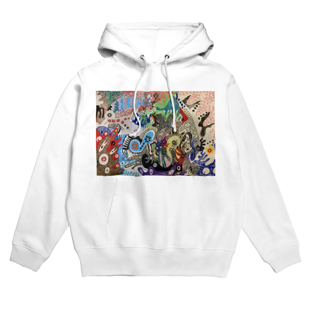 yukiutoの見てみてここにたくさんいるんだ Hoodie