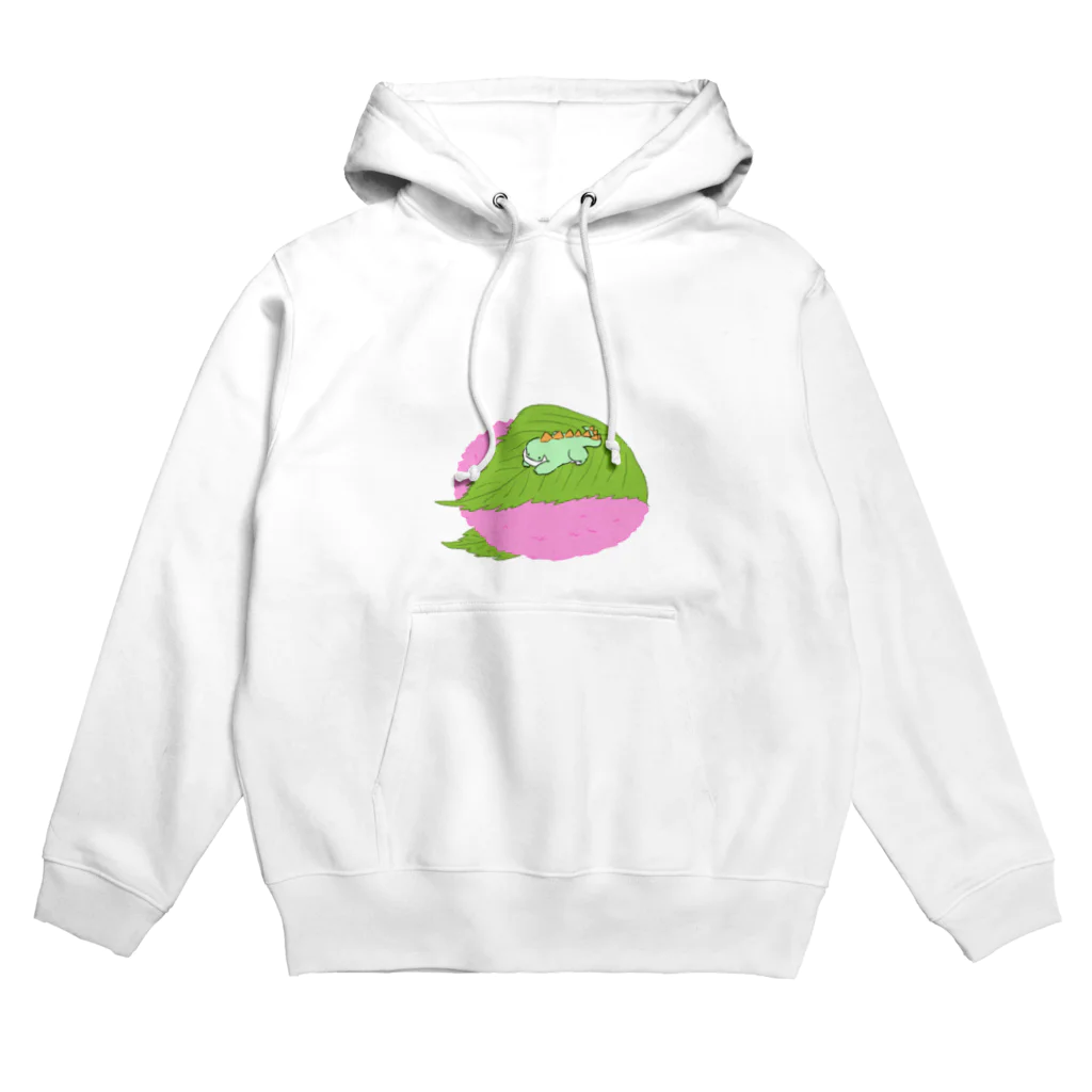 社畜ドラゴンのしゃちどらとさくらもち Hoodie