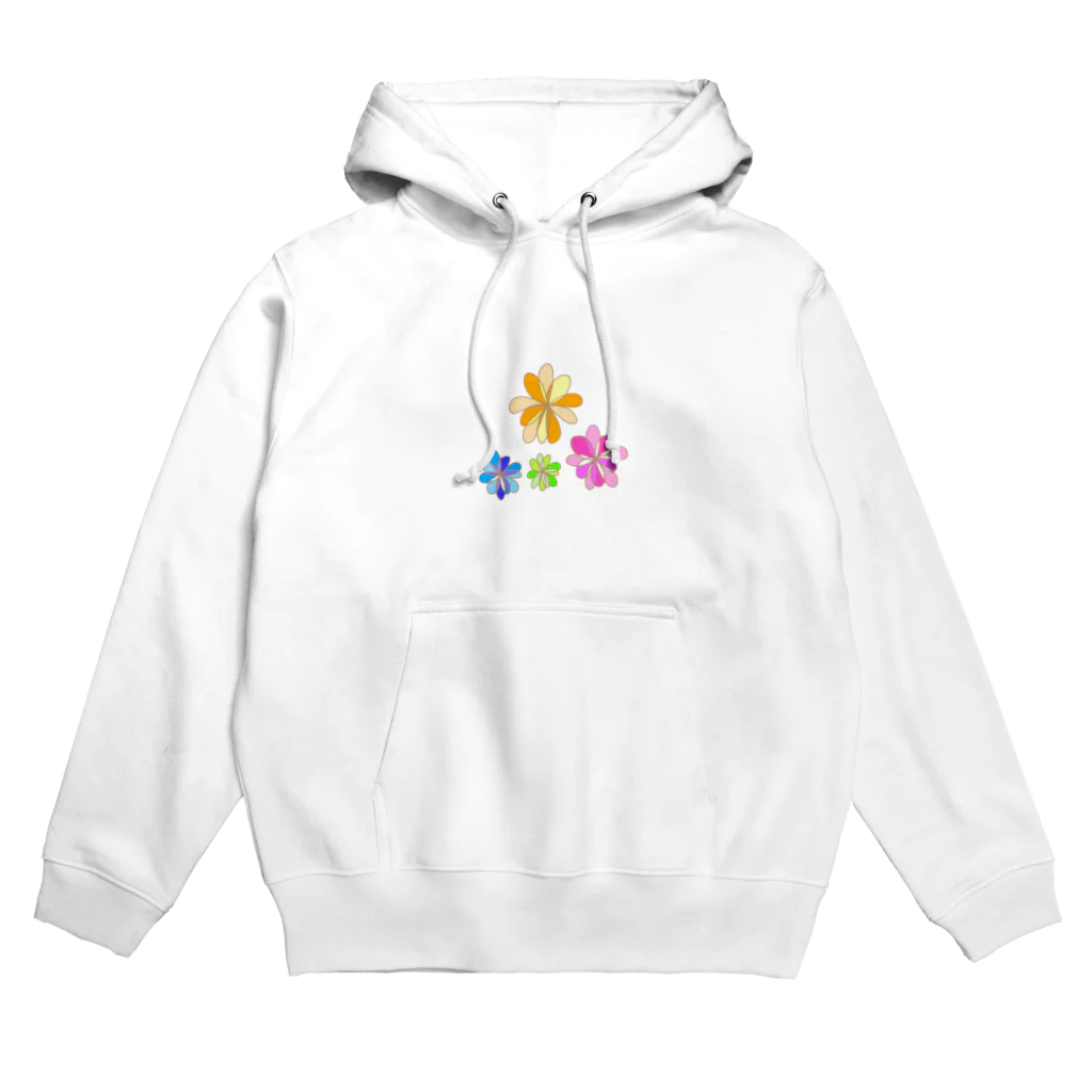 リクガメのステンドグラス調フラワー Hoodie