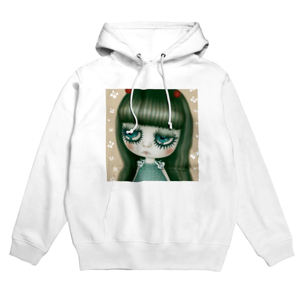 GirlyPopのふきげんな女の子 Hoodie