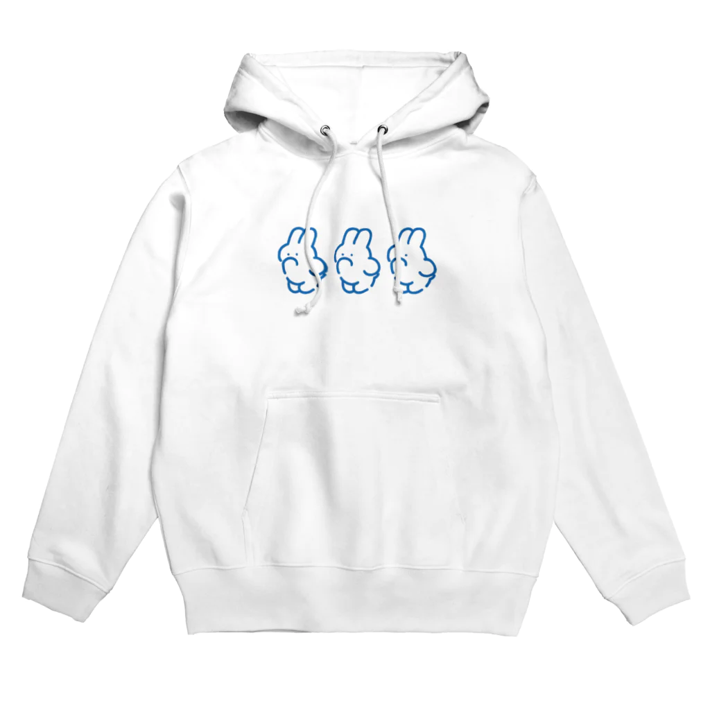 nsnの3(BLUE) Hoodie