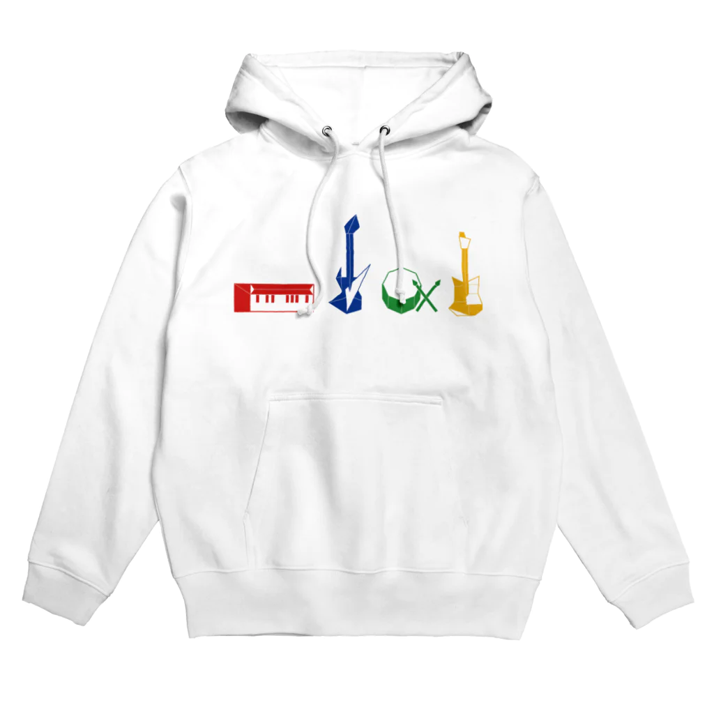 麦チョコ商店のおりがみ バンド Hoodie