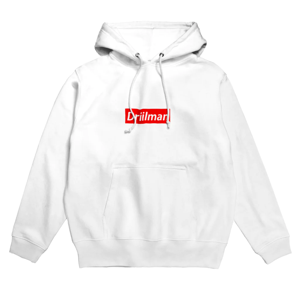 Mr.Drill Man DrillのDrillman box logo パーカー