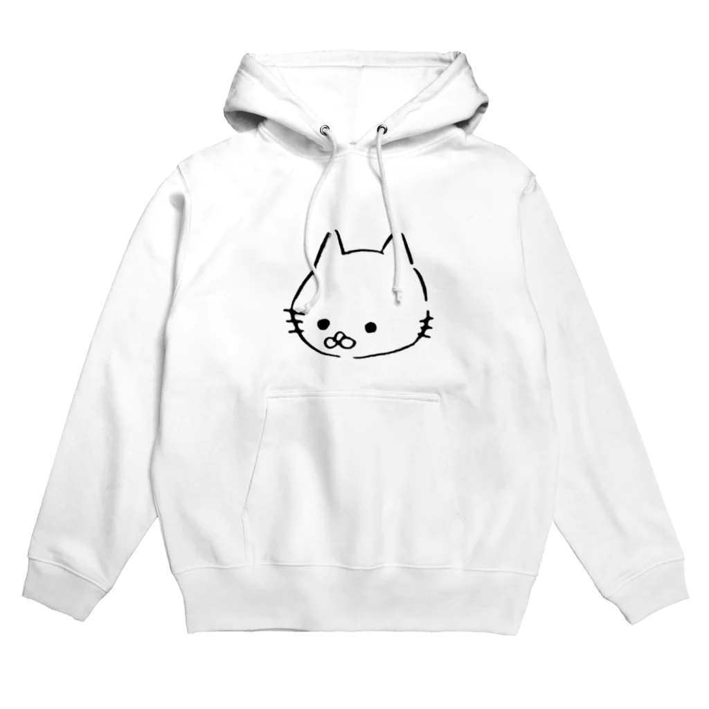 有楽魑(うらち)の下向き猫 Hoodie