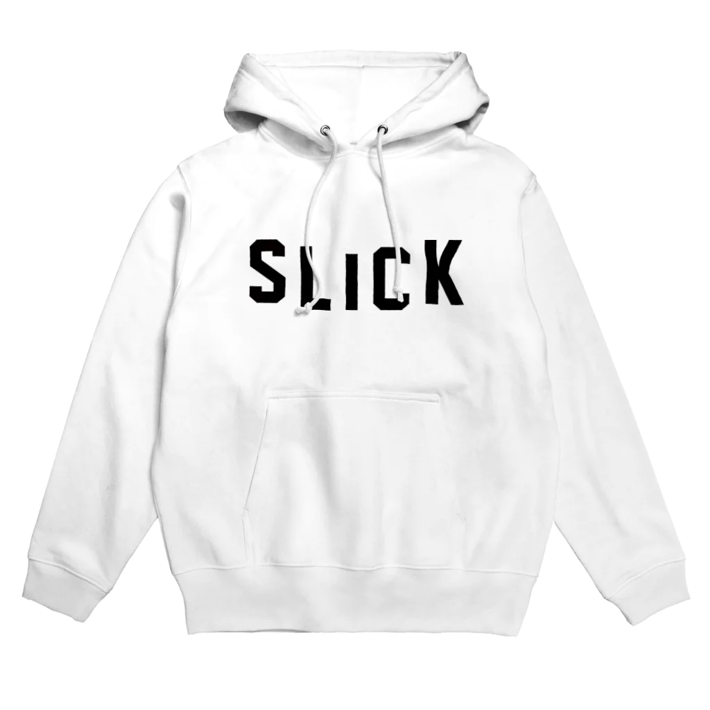 AliviostaのSLICK スリック ロゴ Hoodie