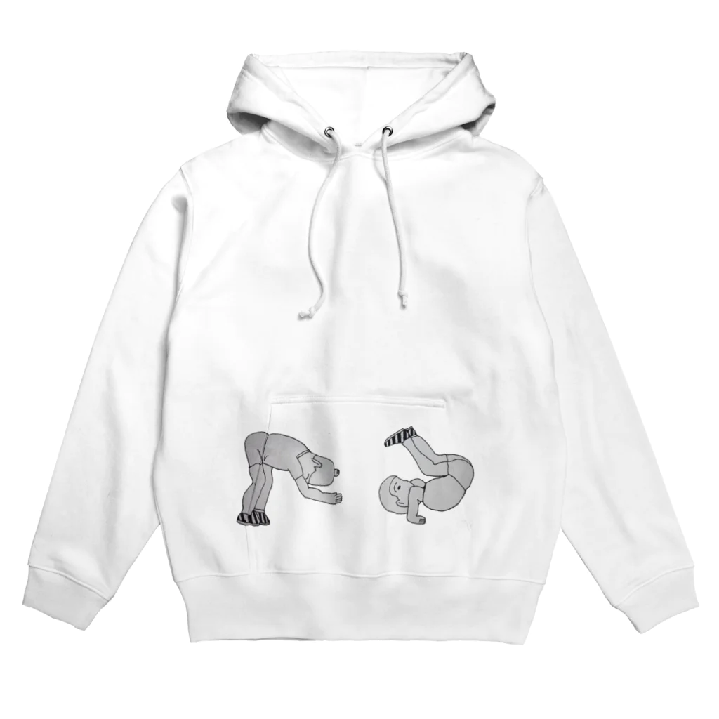 ユニークショップどひゃんご丸の前転しちゃうゼェ！ Hoodie