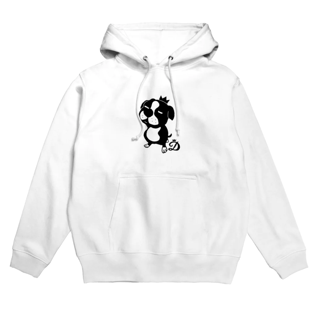 DENANの見上げる犬 Hoodie